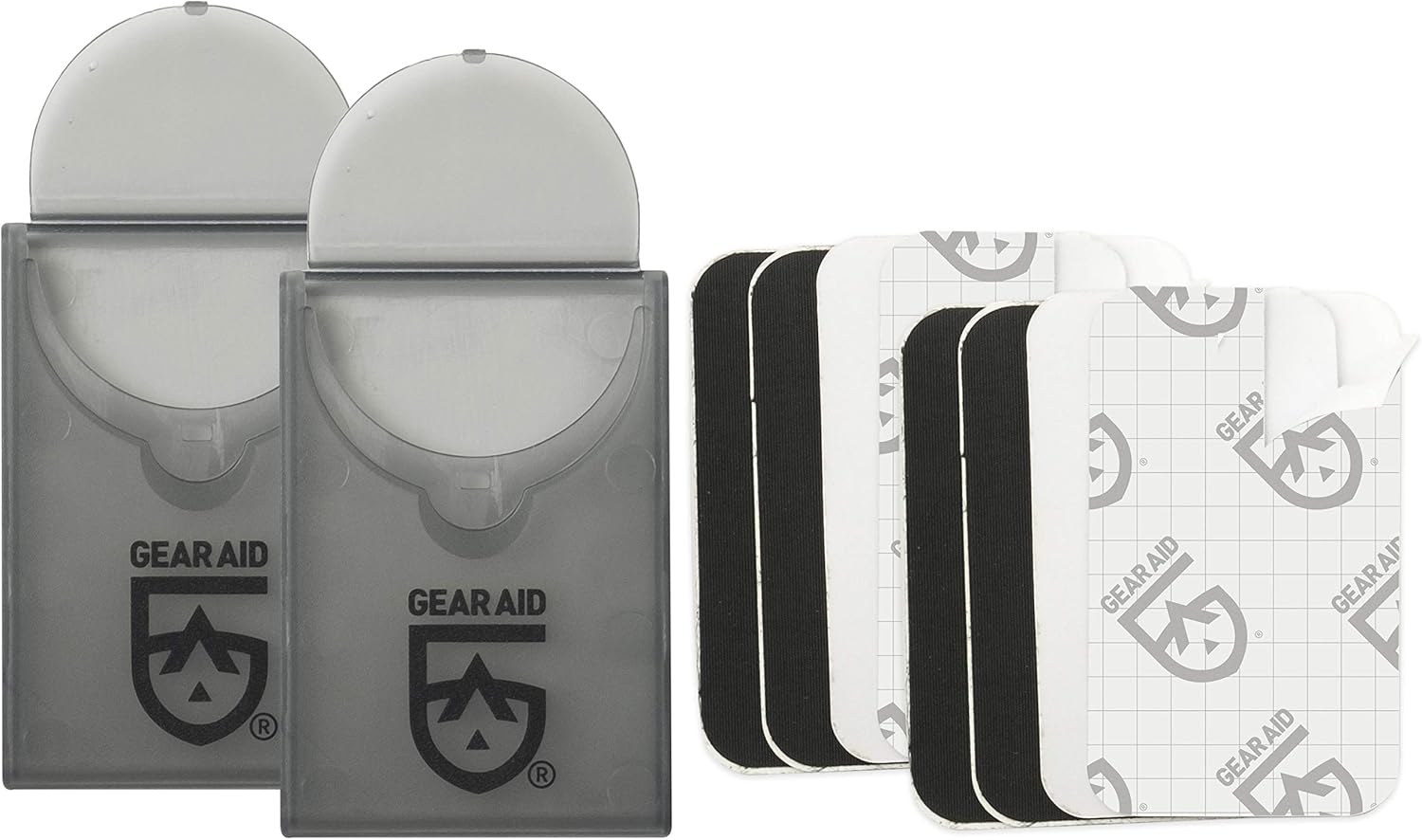 Gear Aid Tenacious Tape Repair Kit with Patches and Seam Grip, Clear