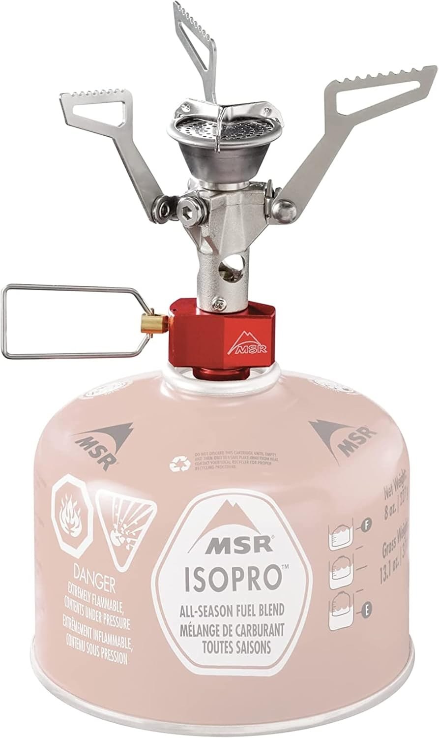 MSR PocketRocket 2 Lightweight Camping Stove, Isobutane Canister Compatible
