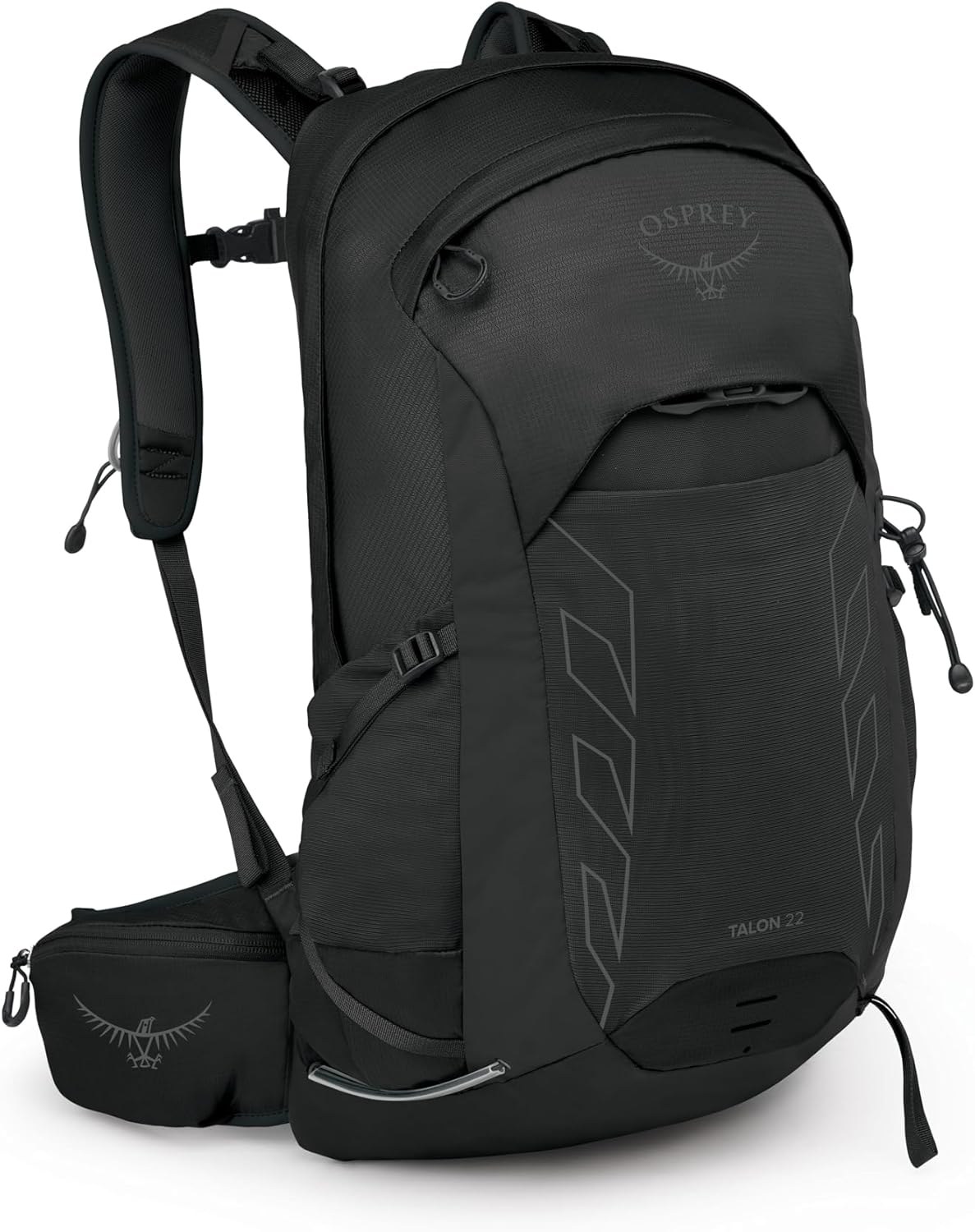 Osprey Talon 22 Men's Hiking Daypack, Small/Medium, Black